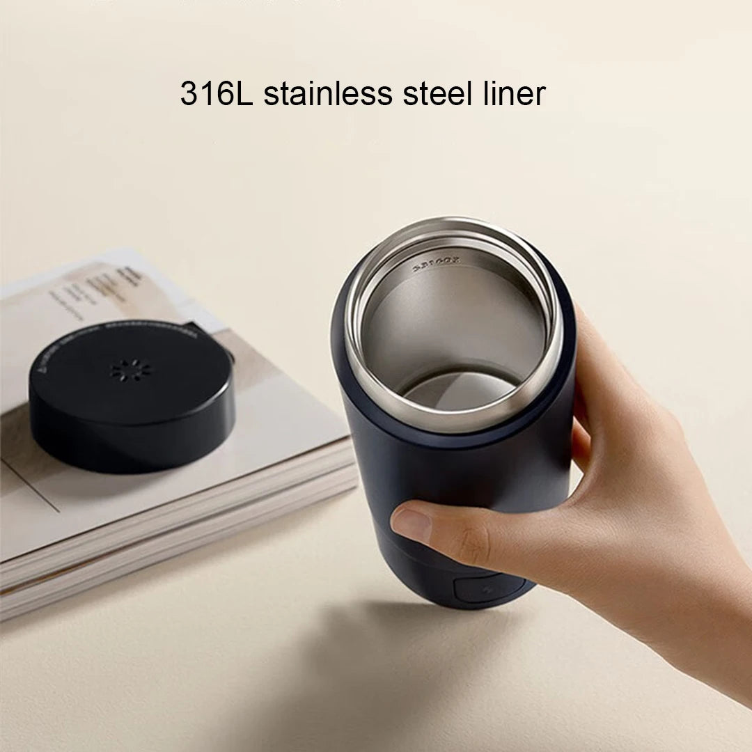 2023 Ultron Portable Electric Kettle 2nd Edition - Thermos Cup Fast Water Boiler, 350ml, Smart Temperature Insulated Kettle Travel